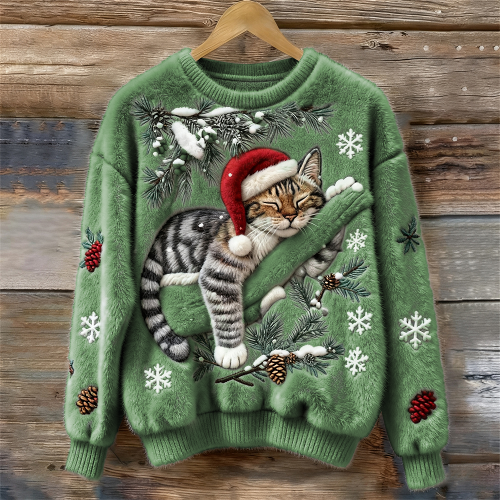 Świąteczny Koci Sweter™