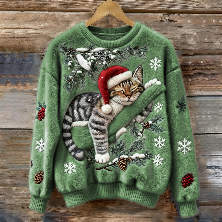 Świąteczny Koci Sweter™