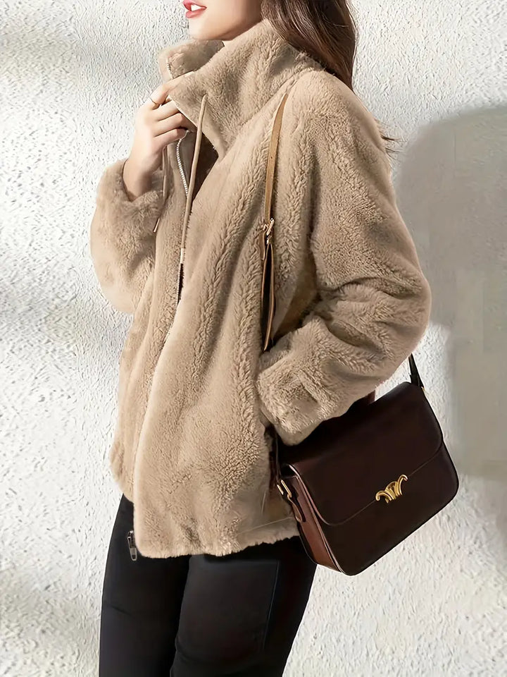 AMABEL | Stylowa, casualowa, miękka kurtka
