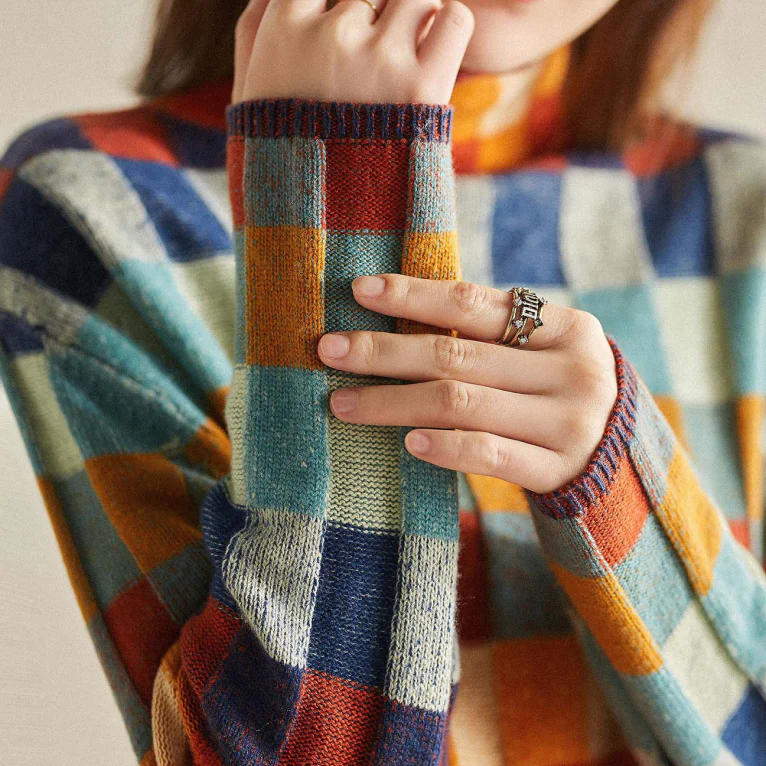 ANNA | Sweter z golfem
