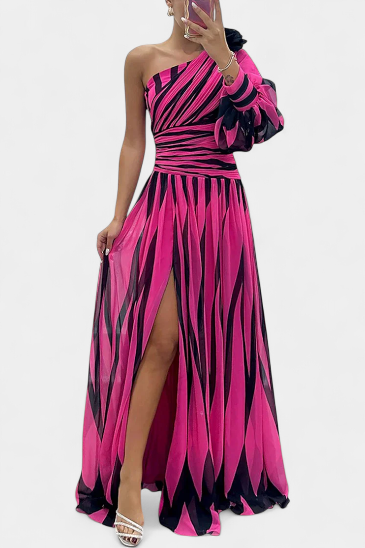Aubryzah | Stylowa Maxi Sukienka
