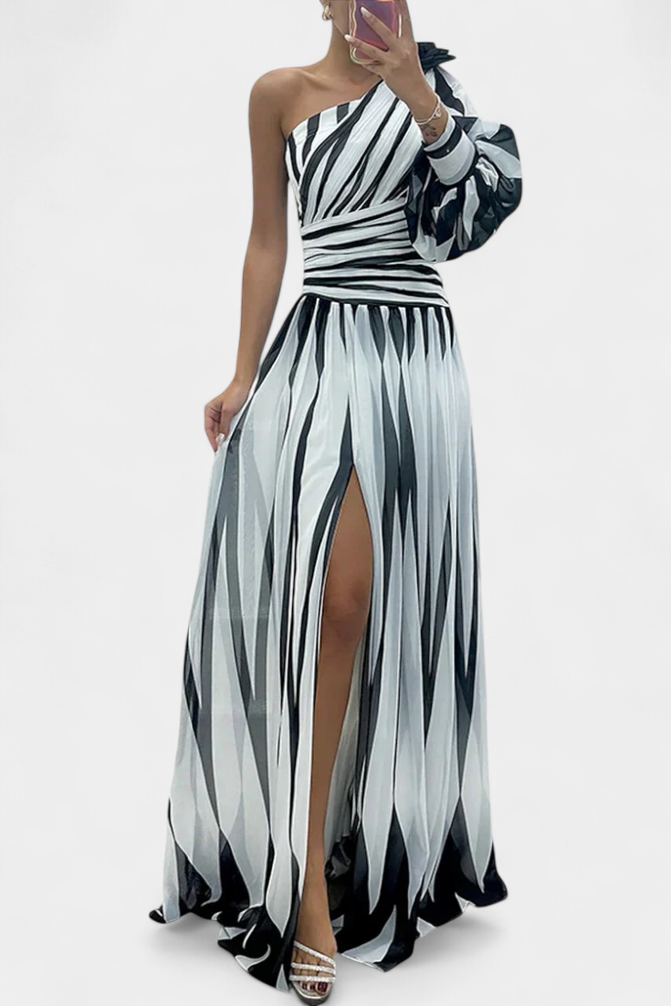 Aubryzah | Stylowa Maxi Sukienka