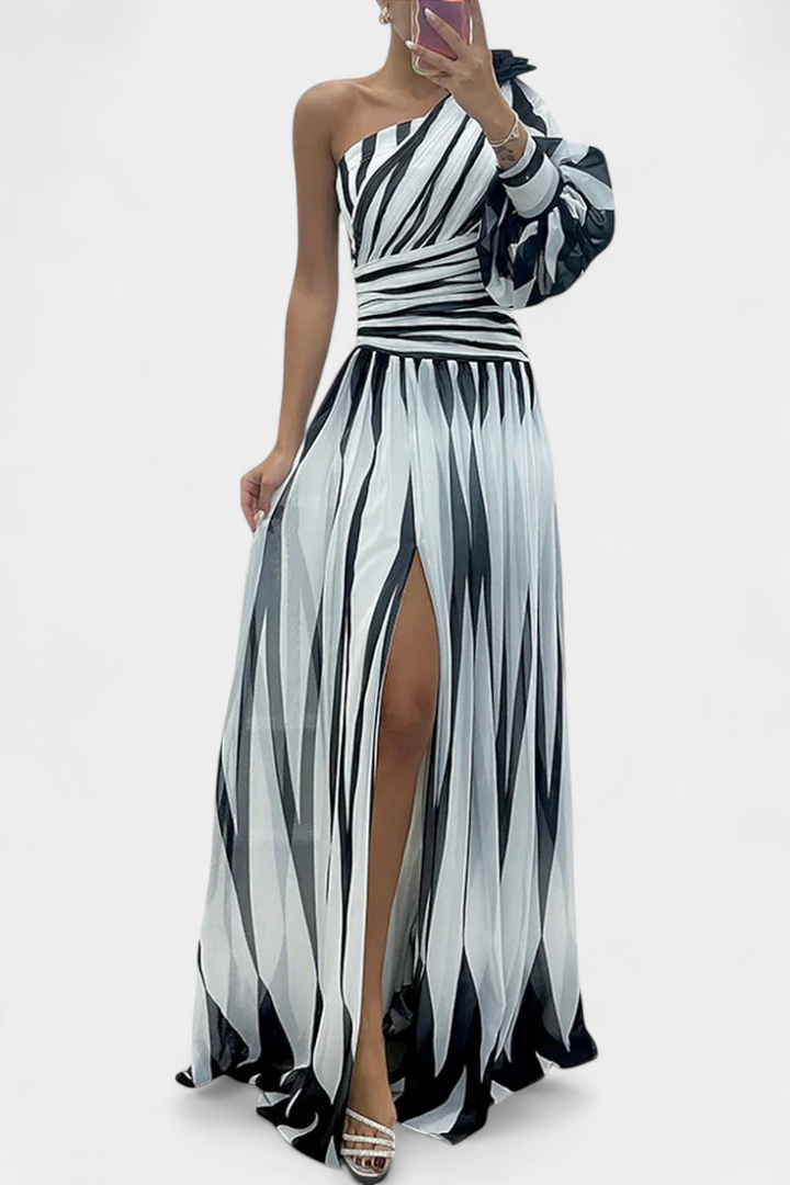 Aubryzah | Stylowa Maxi Sukienka