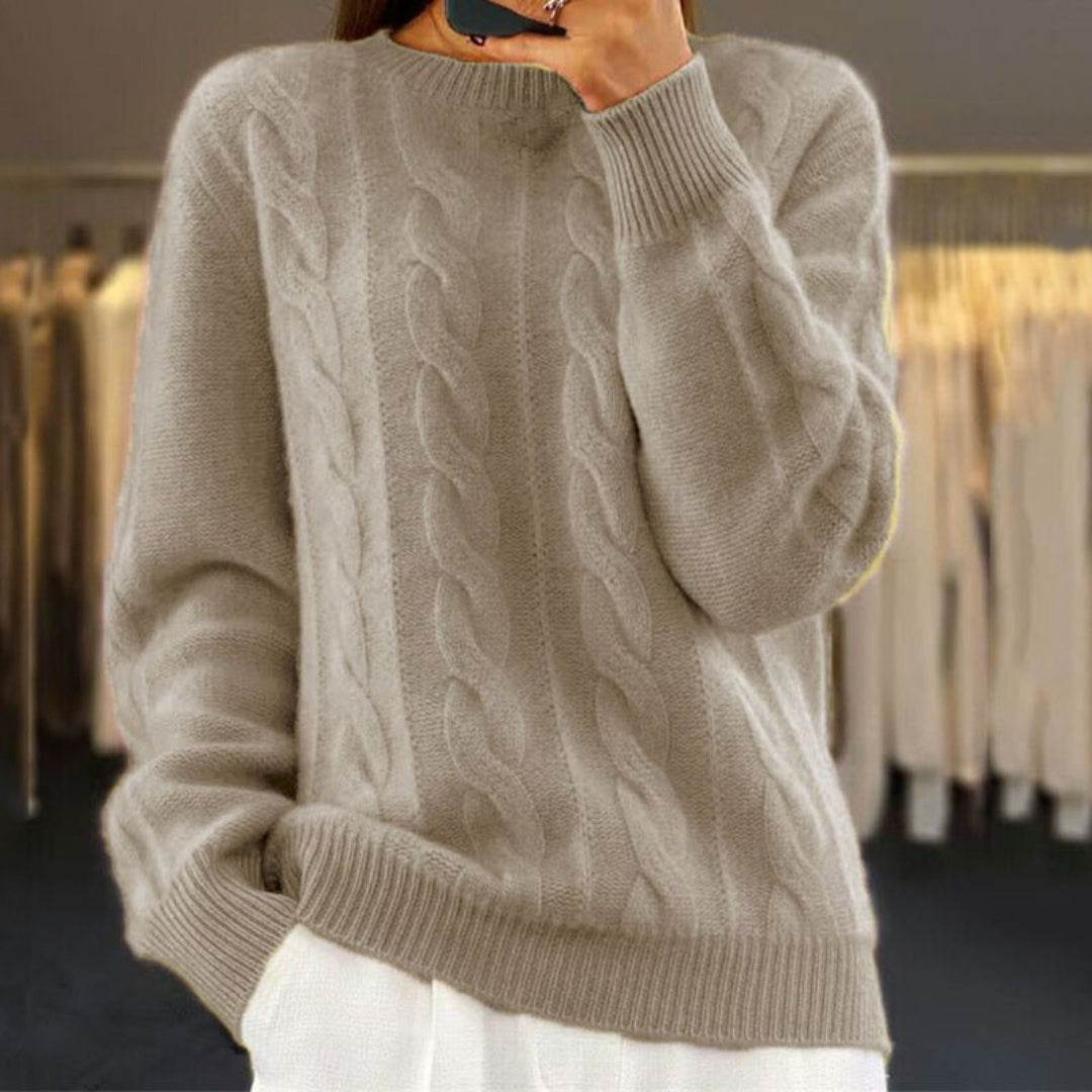 Marianna – Sweter z Długim Rękawem