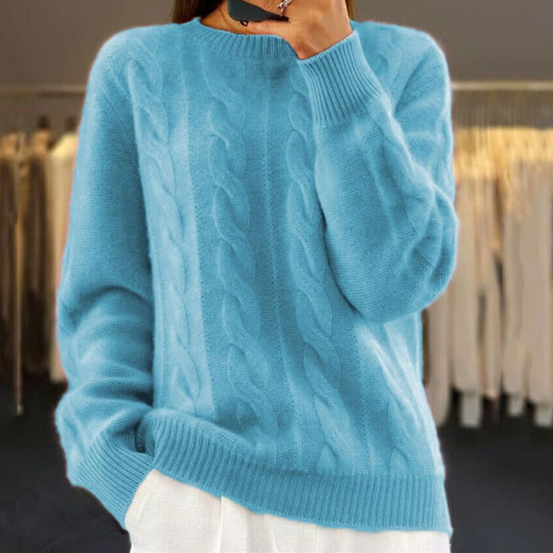 Marianna – Sweter z Długim Rękawem